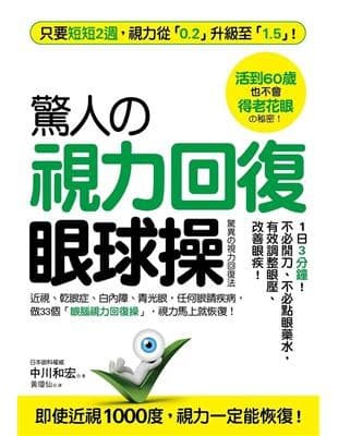 驚人的視力回復眼球操