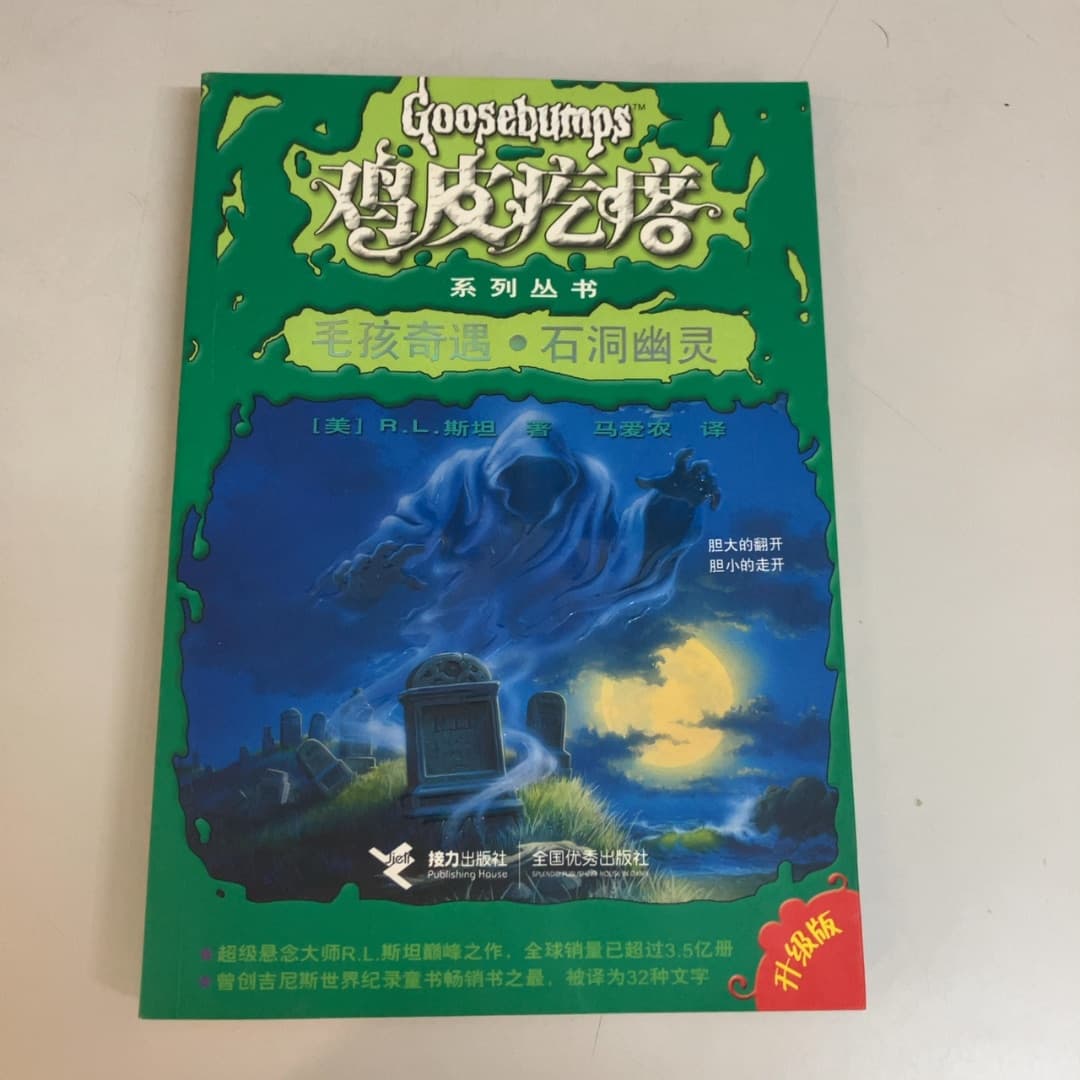 石洞幽灵/鸡皮疙瘩系列丛书